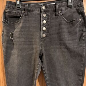 Stylish Black Distressed Women Jeans